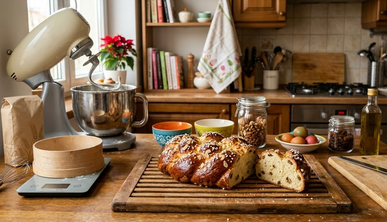 Магията на Великден в кухнята: Как да замесим козунак като на баба с помощта на съвременните кухненски инструменти