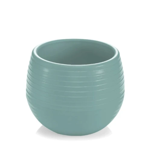 Пластмасова саксия за кактус 130мл светло синя