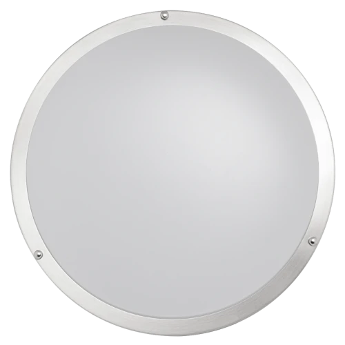 Декоративна LED плафониера 18W, 4200K, 220-240V AC, Сатиниран никел, кръг, IP20