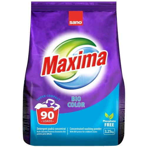 Sano Maxima Biocolor - Концентриран Прах за Пране