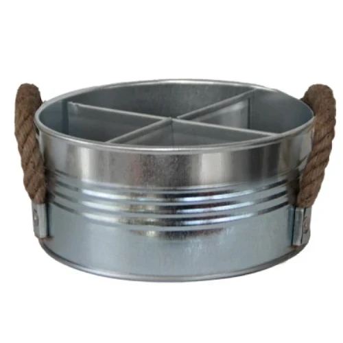 Метална стойка за бутилки поцинкована