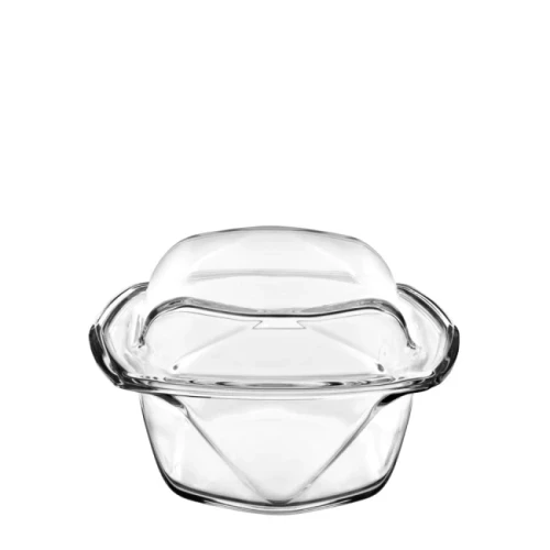 Тенджера от огнеупорно стъкло правоъгълна