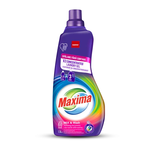 Sano Maxima "Mix and Wash" - концентриран гел за пране