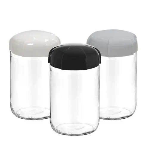 Стъклен буркан без декор