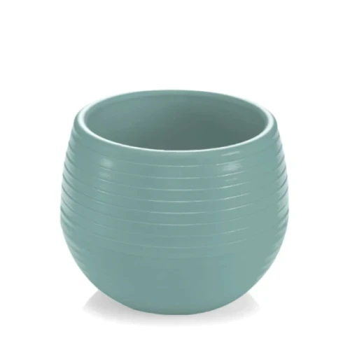 Пластмасова саксия за кактус 130мл светло синя