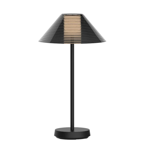 LED ДИМИРАЩА ПРЕЗАРЕЖДАЕМА НАСТОЛНА ЛАМПА 1.5W, 3000K, IP44, ЧЕРНА