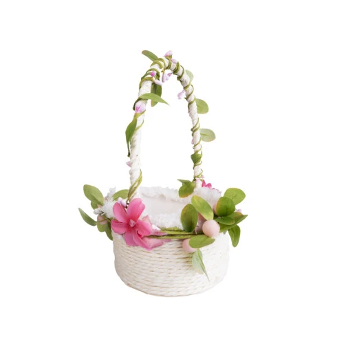 Великденска кошница с цветя