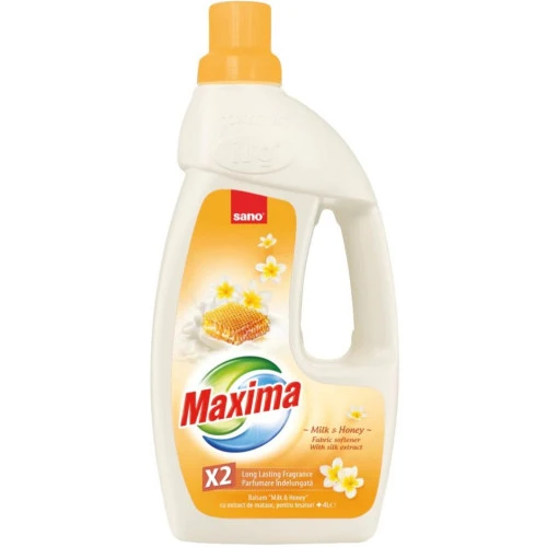 Sano "Maxima Milk and honey" - омекотител за пране