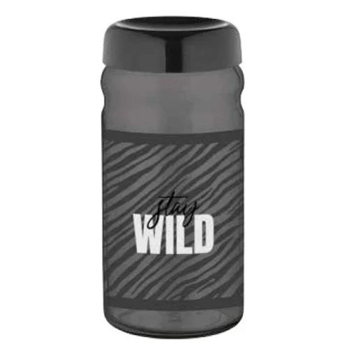 Стъклен буркан с декор