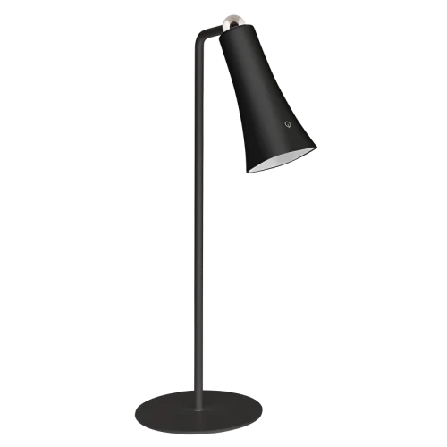 LED ДИМИРАЩА ПРЕЗАРЕЖДАЕМА МАГНИТНА НАСТОЛНА ЛАМПА 3W, 4000K, IP20, ЧЕРНА