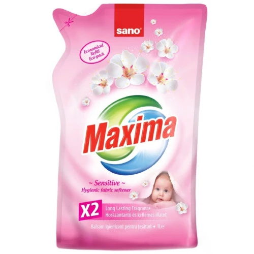 Sano "Maxima Pink" - омекотител за пране