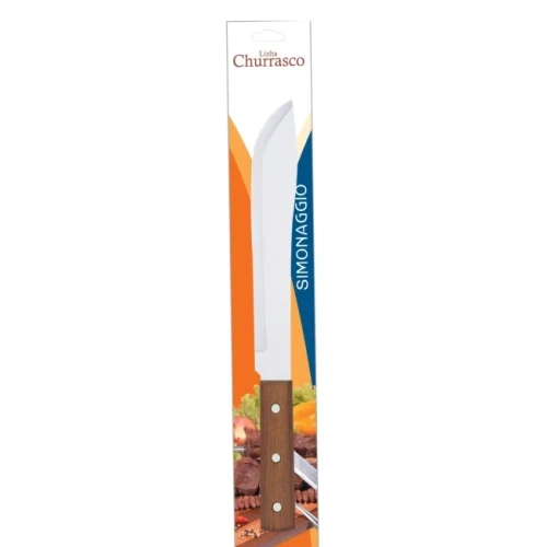 Кухненски нож от неръждаема стомана 18см с дървена дръжка