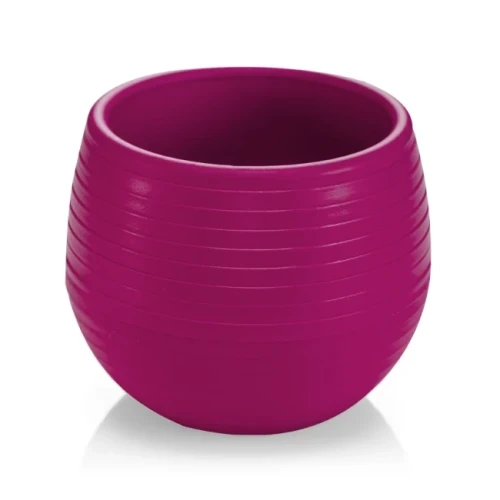 Пластмасова саксия за кактус 550мл лилава