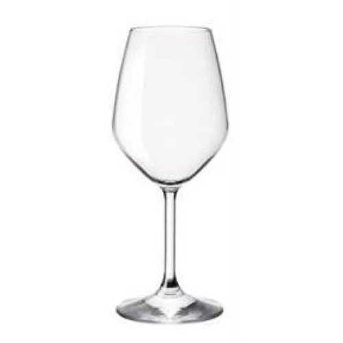 Стъклена чаша за бяло вино на столче 435мл