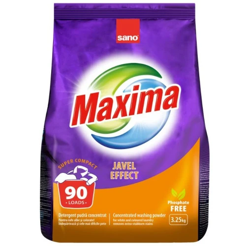 Sano Maxima Javel - Концентриран Прах за Пране