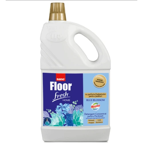 Sano Fresh "Blue blossom" - конценриран препарат за почистване на под (1 литър)