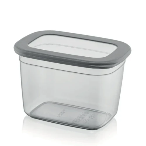 Пластмасова кутия правоъгълна със силиконов капак