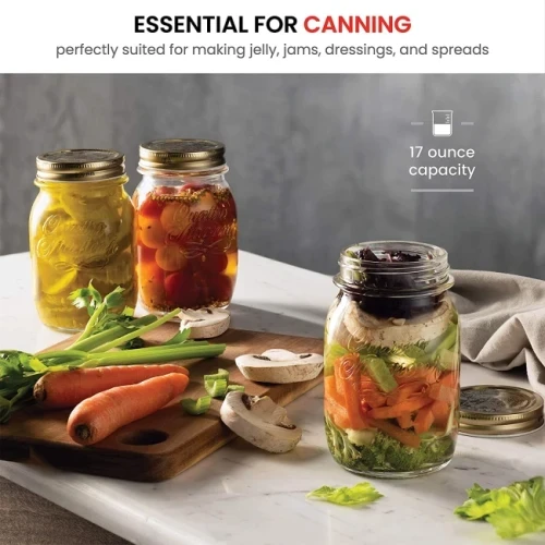 Стъклен буркан 500мл