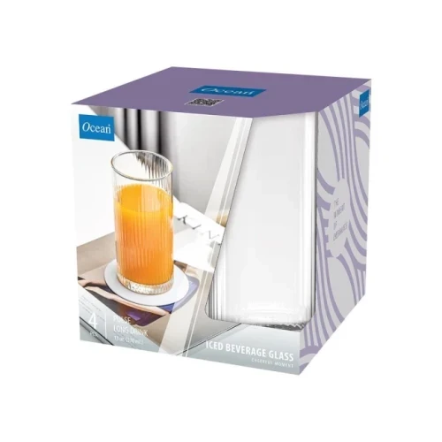 Стъклена чаша за вода / безалкохолни напитки