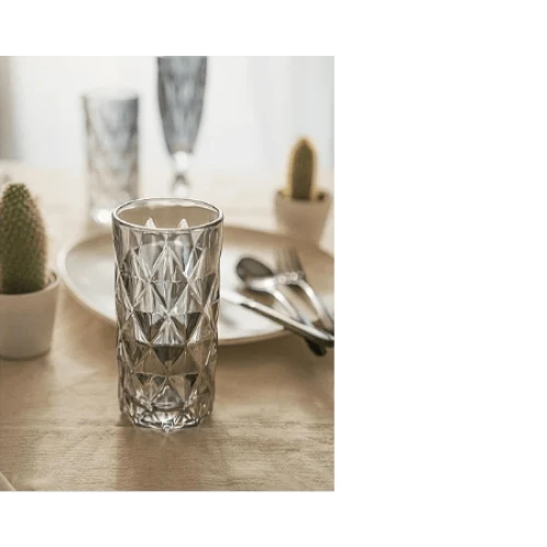 Стъклена чаша за вода / безалкохолни напитки висока