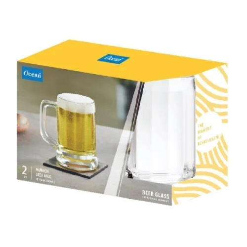 Стъклена халба за бира